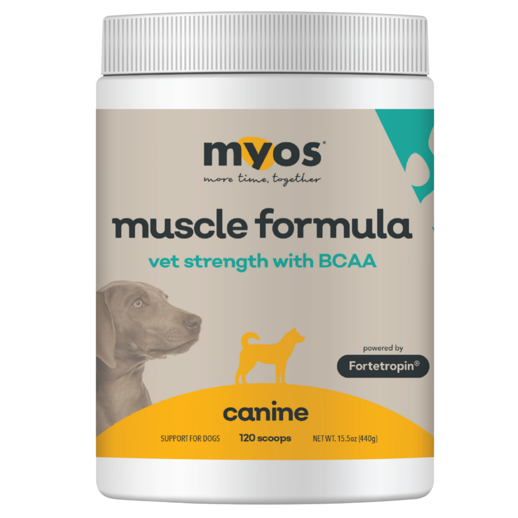 MYOS Canine Muscle Formula (Vet Strength with BCAAs)